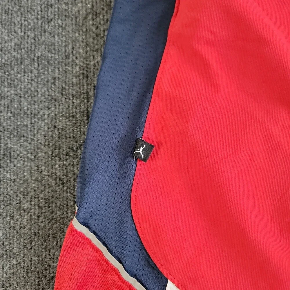 Jordan Shorts Men's XL Jumpman  Red White Blue Basketball